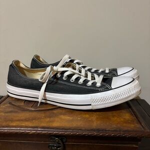 Converse Black and White Low-Top Sneakers